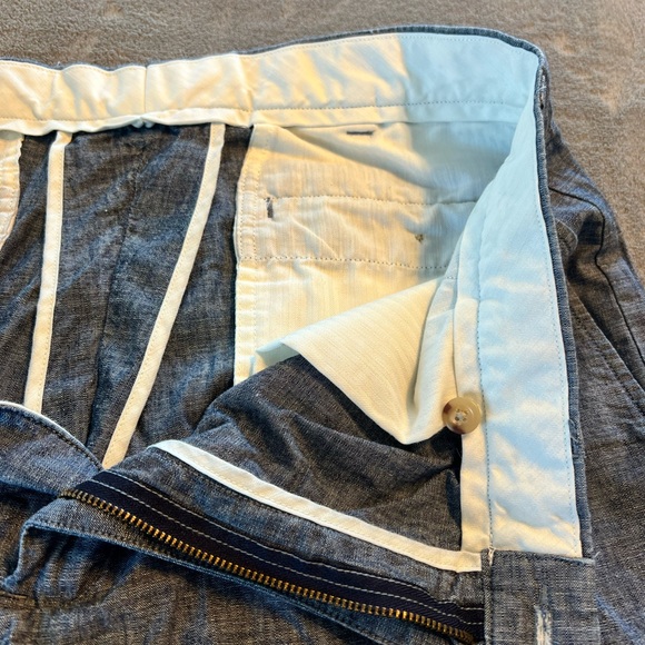 Polo Ralph Lauren Shorts Mens Size 36T/36L Blue Chino Classic Fit Flat Front - Picture 4 of 16